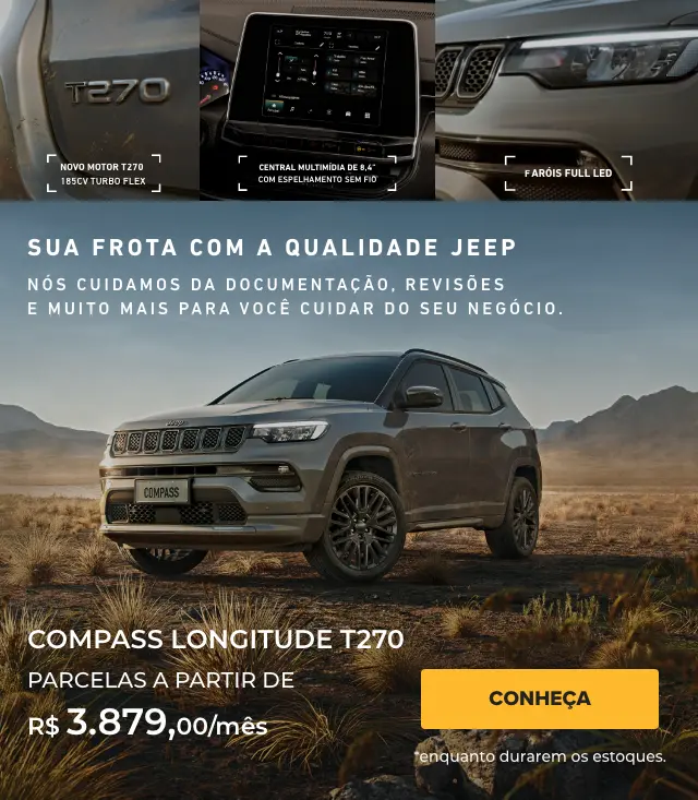 Flua! Fiat e Jeep divulgam preços para serviço de assinaturas de